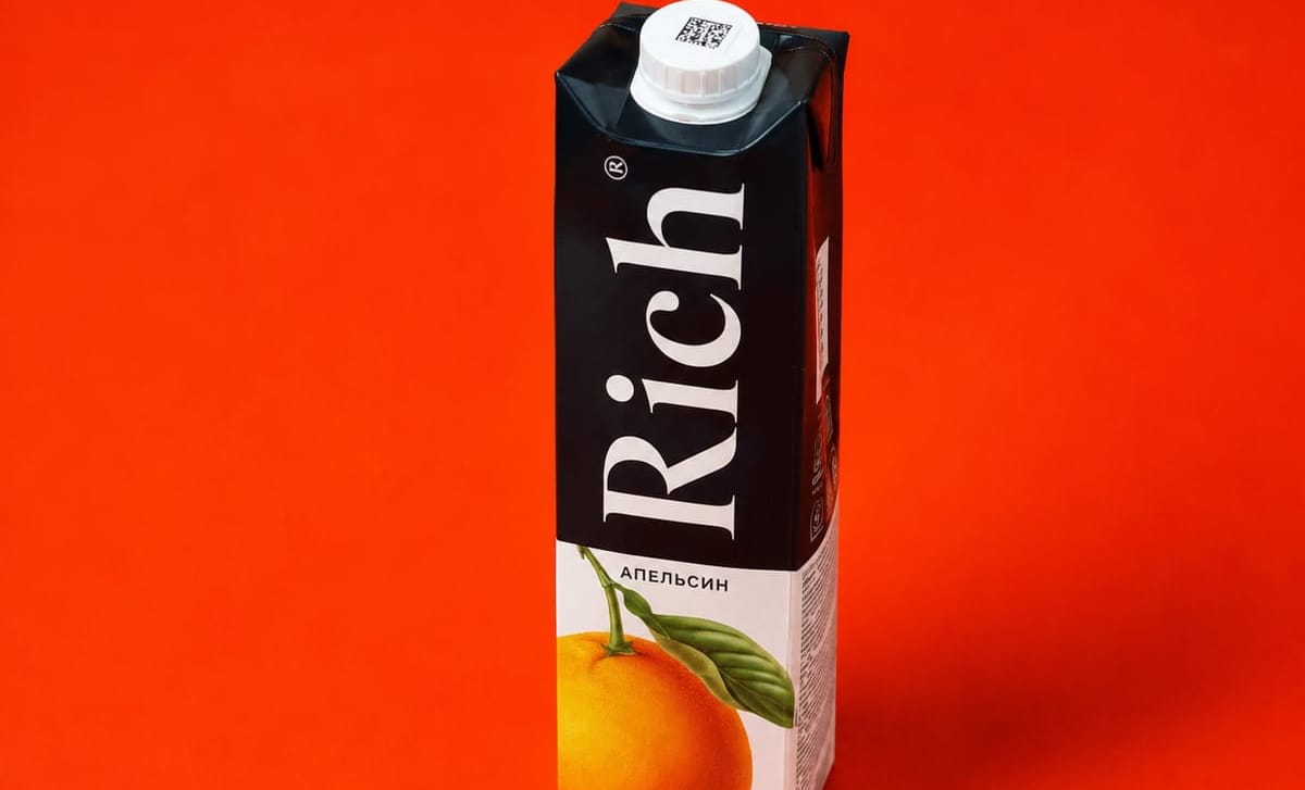 Сок Rich Апельсин 1л