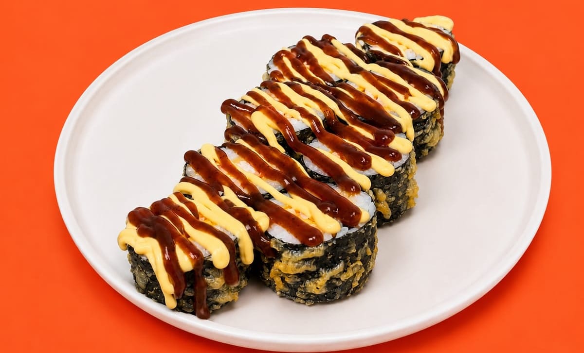 Кранч ролл с курочкой пармеджано