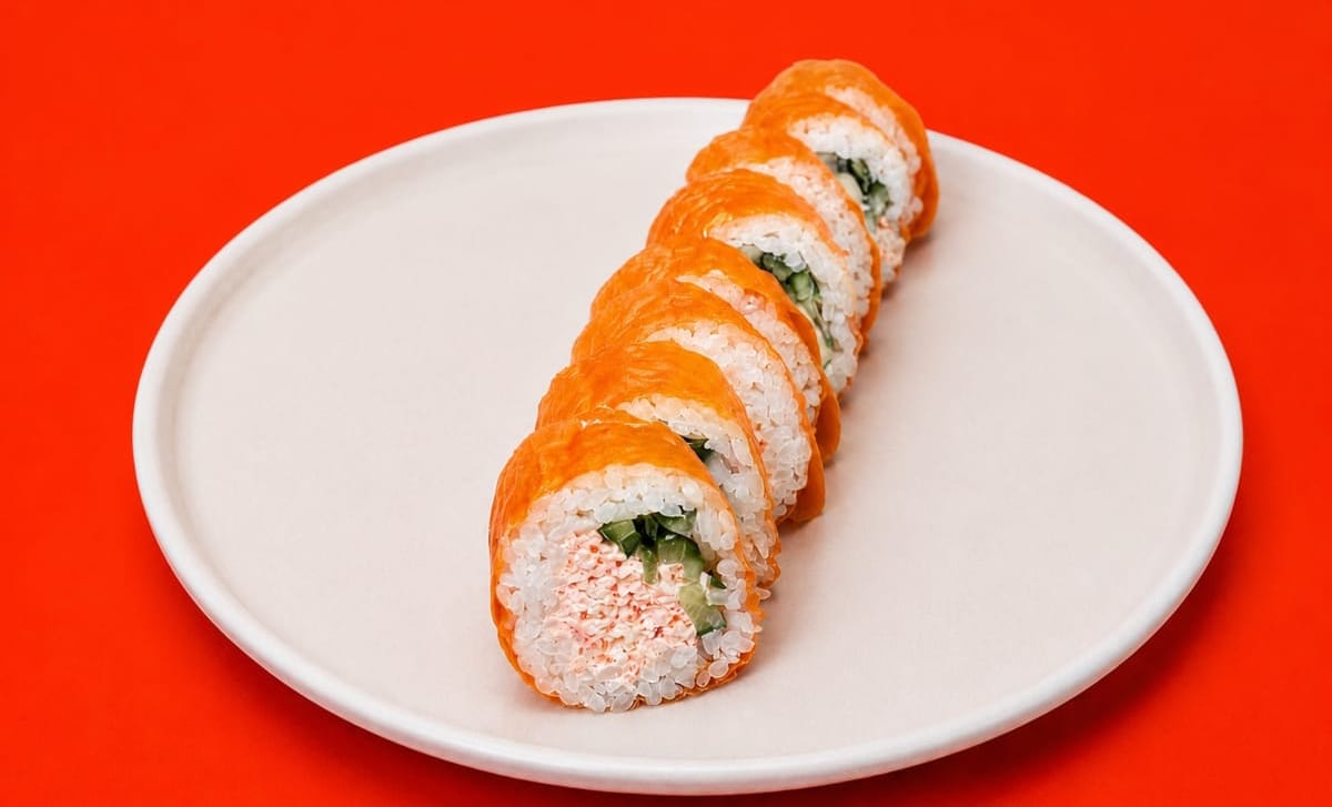 Меменори со сливочным крабом
