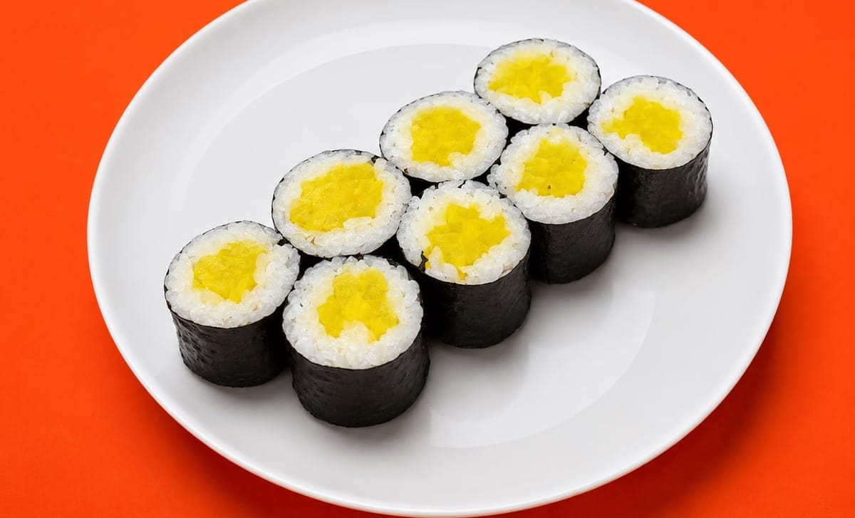 Маки с дайконом