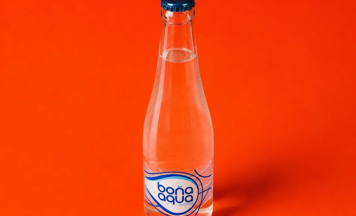 BonAqua Вода газированная 0,33