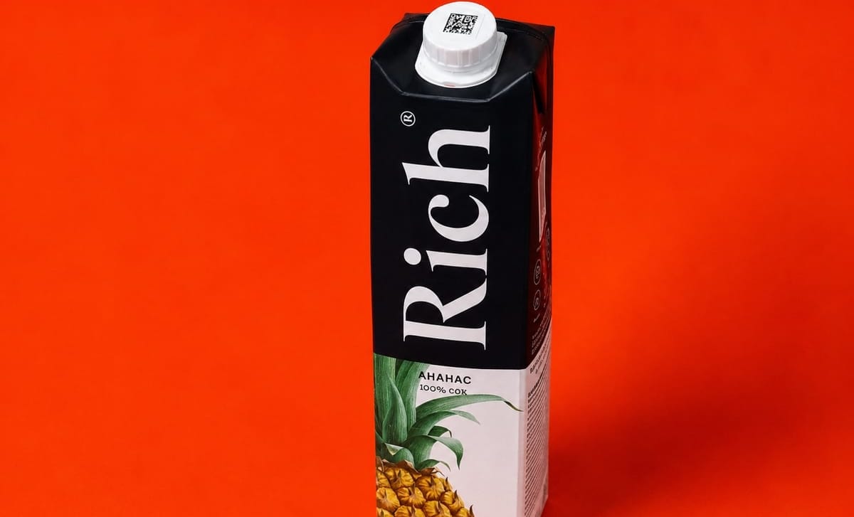 Сок Rich Ананас 1л